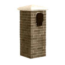 Masonry Columns, Post, Landscape Masonry